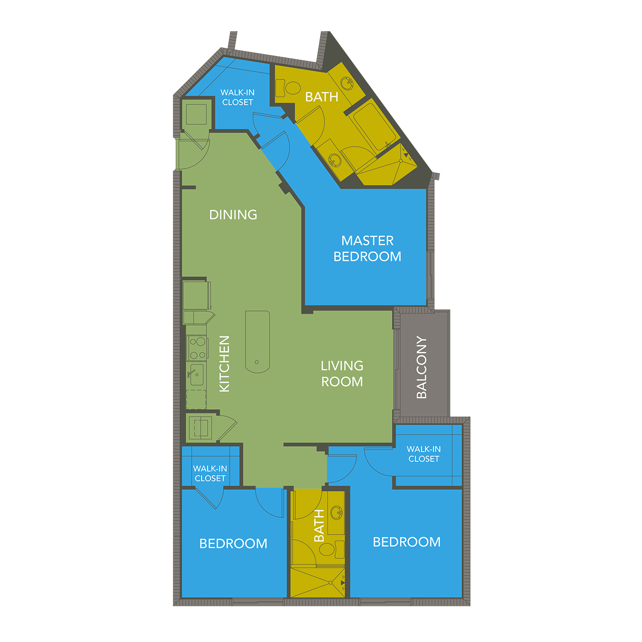 Luxury apartment homes in south miami downtown dadeland; one, two, three bedroom apartments